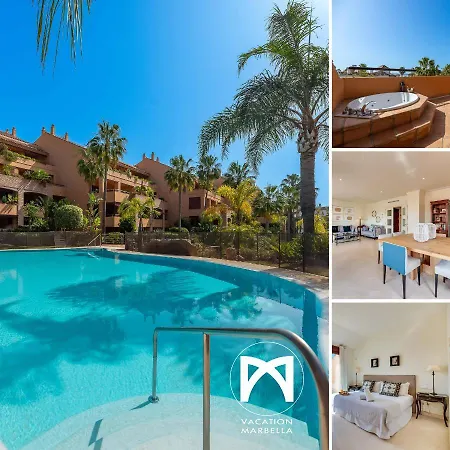 Lejlighed Vacation I Duplex Con Encanto Bahia, 280m2 Duplex Penthouse, Luxury Complex, A Minute From The Beach, 24-7 Security, In Town Marbella