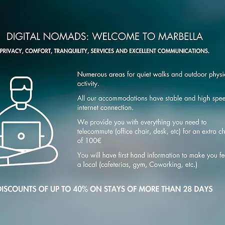 Vacation I Duplex Con Encanto Bahia, 280m2 Duplex Penthouse, Luxury Complex, A Minute From The Beach, 24-7 Security, In Town * 马尔韦利亚